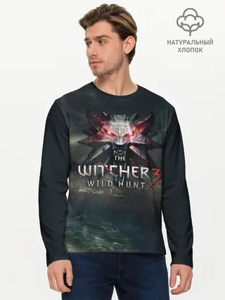 Мужской лонгслив базовый / The Witcher 3: Wild Hunt (P007_P004ooo1743561, P004ooo1743561)