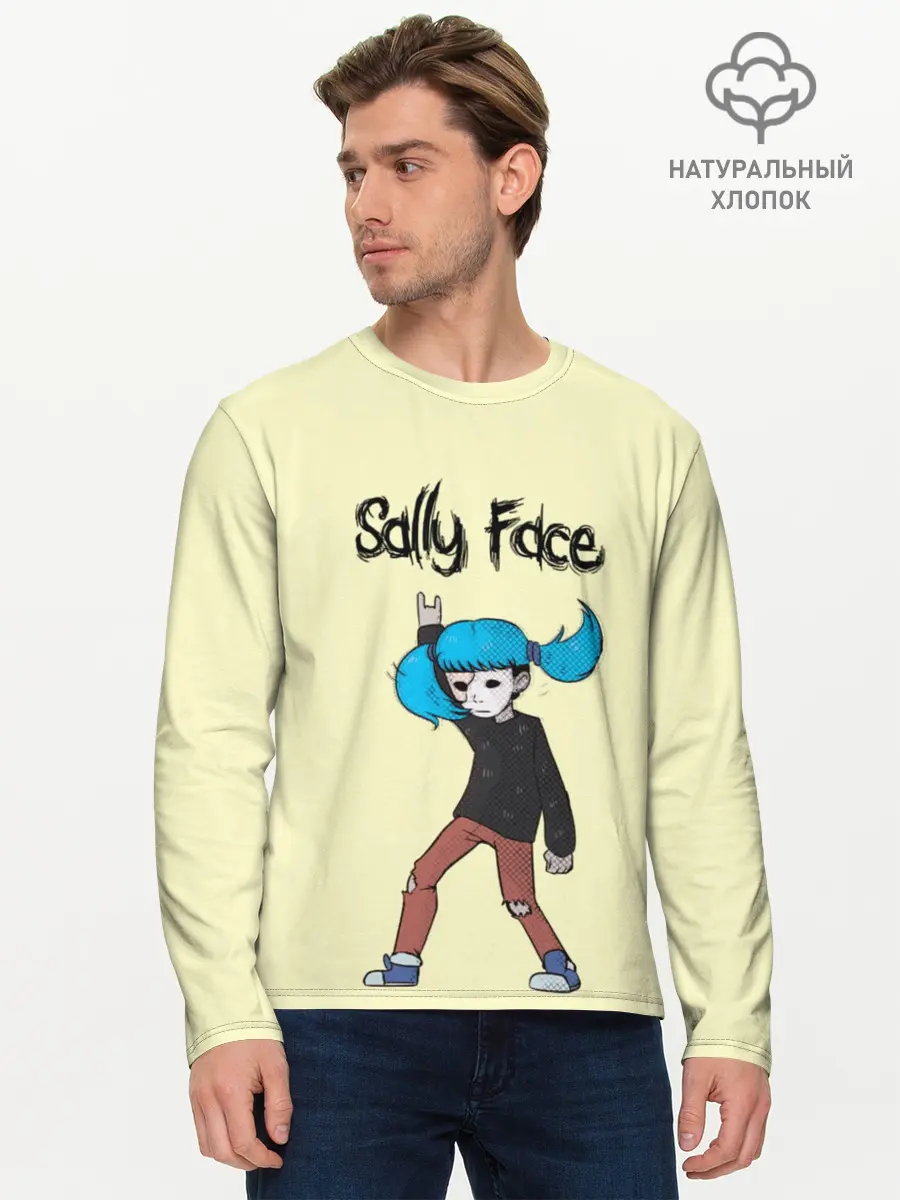 Мужской лонгслив базовый / Sally Face (P007_P004ooo1745937, P004ooo1745937)