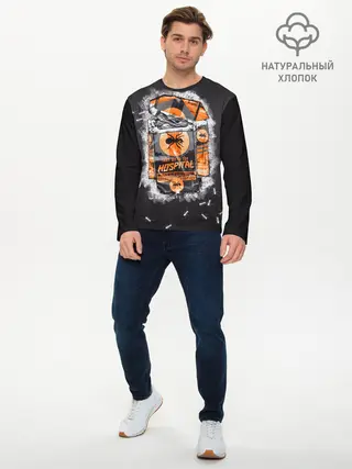 Мужской лонгслив базовый / The Prodigy (P007_P004ooo1747159, P004ooo1747159)