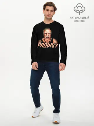 Мужской лонгслив базовый / The Prodigy (P007_P004ooo1747163, P004ooo1747163)