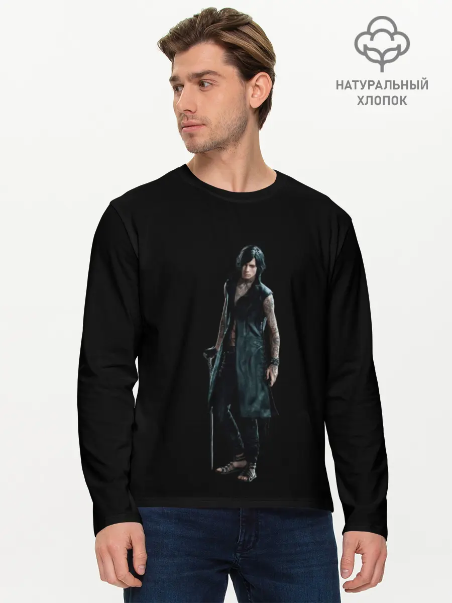 Мужской лонгслив базовый / Ви (P007_P004ooo1747261, P004ooo1747261)