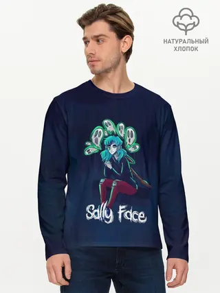 Мужской лонгслив базовый / Sally Face (P007_P004ooo1747051, P004ooo1747051)
