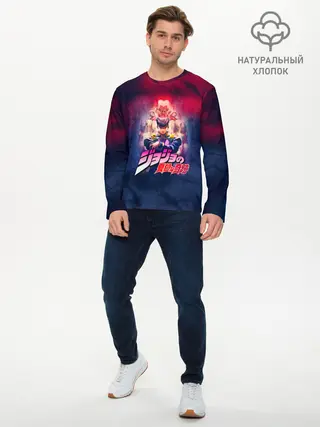 Мужской лонгслив базовый / JoJo (P007_P004ooo1747407, P004ooo1747407)
