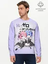 Мужской лонгслив базовый / Re:Zero. Рем и Рам (P007_P004ooo1747773, P004ooo1747773)