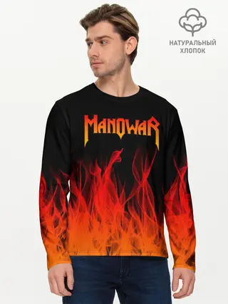 Мужской лонгслив базовый / MANOWAR (P007_P004ooo1746679, P004ooo1746679)