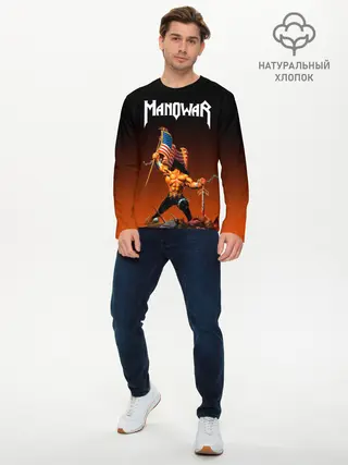 Мужской лонгслив базовый / MANOWAR (P007_P004ooo1746699, P004ooo1746699)