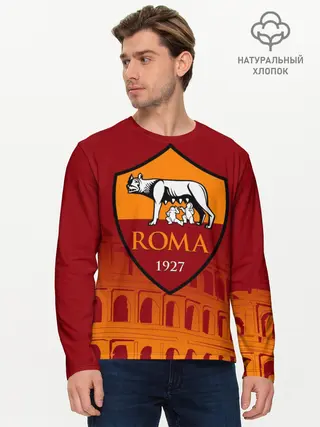 Мужской лонгслив базовый / Рома (P007_P004ooo1747005, P004ooo1747005)