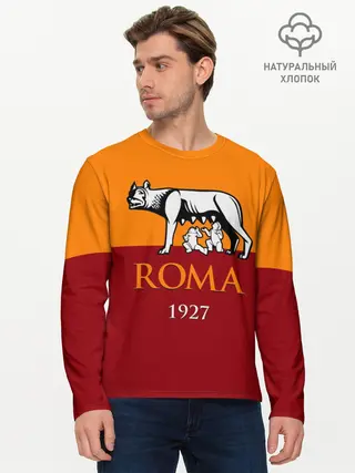 Мужской лонгслив базовый / Рома (P007_P004ooo1747017, P004ooo1747017)