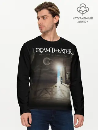 Мужской лонгслив базовый / Dream Theater (P007_P004ooo1751345, P004ooo1751345)
