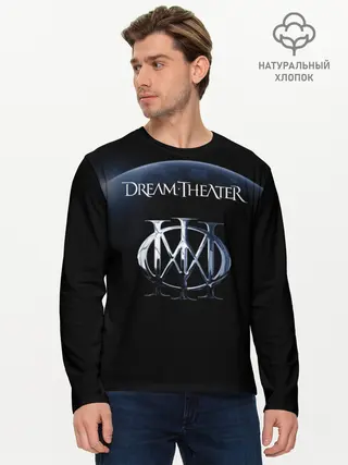 Мужской лонгслив базовый / Dream Theater (P007_P004ooo1751355, P004ooo1751355)