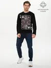 Мужской лонгслив базовый / Король пик (P007_P004ooo1750339, P004ooo1750339)