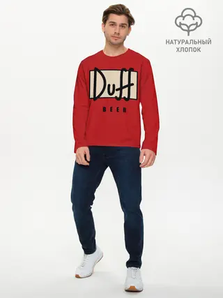 Мужской лонгслив базовый / Duff (P007_P004ooo1750803, P004ooo1750803)