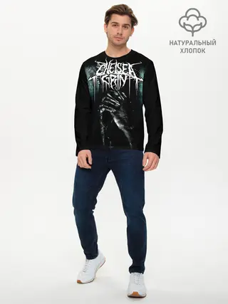 Мужской лонгслив базовый / Chelsea Grin (P007_P004ooo1751001, P004ooo1751001)