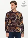 Мужской лонгслив базовый / Японские драконы (P007_P004ooo1752481, P004ooo1752481)