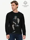 Мужской лонгслив базовый / Billie Eilish (P007_P004ooo1752021, P004ooo1752021)