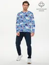 Мужской лонгслив базовый / Киты и дельфины (P007_P004ooo1753241, P004ooo1753241)