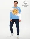 Мужской лонгслив базовый / Аргентина (P007_P004ooo1753623, P004ooo1753623)