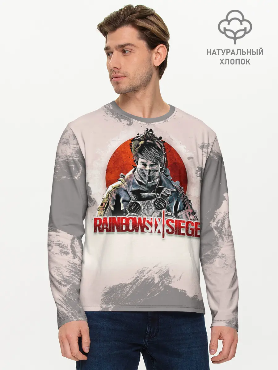Мужской лонгслив базовый / Rainbow Six: Siege (P007_P004ooo1753809, P004ooo1753809)
