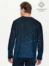 Мужской лонгслив базовый / Сова со звездочками (P007_P004ooo1752835, P004ooo1752835)