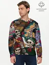 Мужской лонгслив базовый / Мексиканская Вечеринка (P007_P004ooo1753151, P004ooo1753151)