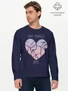 Мужской лонгслив базовый / Love Yourself BTS (P007_P004ooo1754351, P004ooo1754351)
