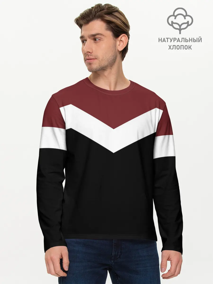 Мужской лонгслив базовый / Простота (P007_P004ooo1754479, P004ooo1754479)