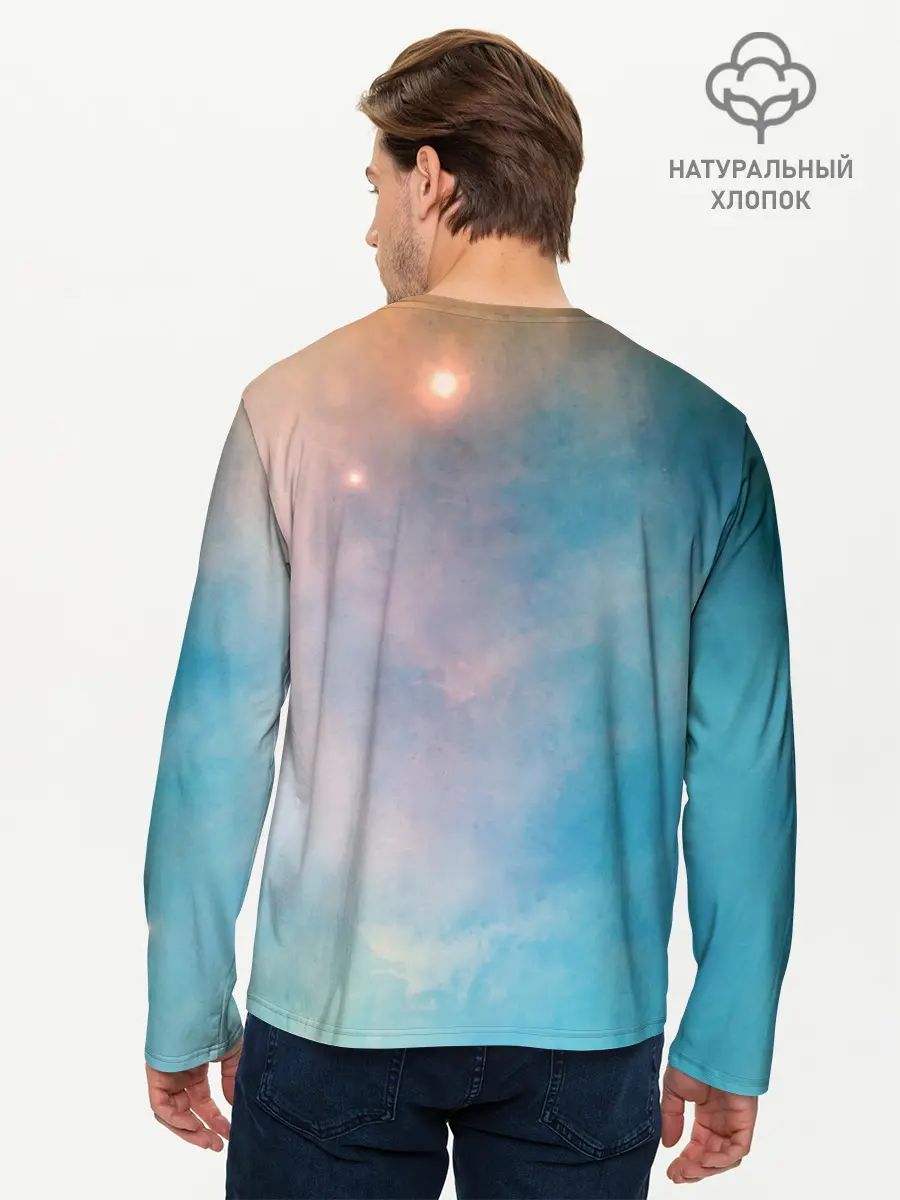 Мужской лонгслив базовый / ночная фурия (P007_P004ooo1755781, P004ooo1755781)