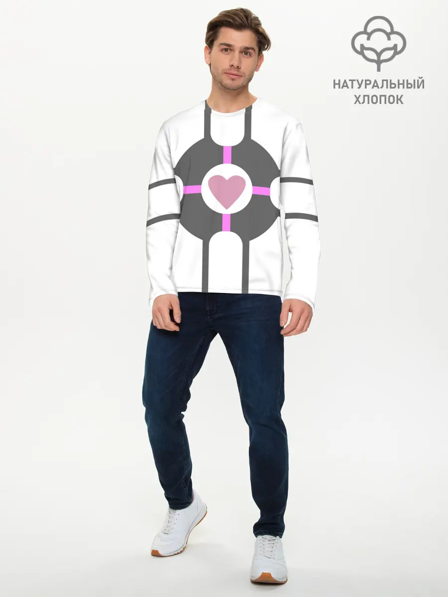 Мужской лонгслив базовый / Куб Компаньон (P007_P004ooo1756261, P004ooo1756261)