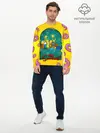 Мужской лонгслив базовый / Симпсоны (P007_P004ooo1756351, P004ooo1756351)