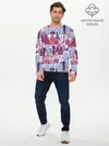 Мужской лонгслив базовый / Москва (P007_P004ooo1757403, P004ooo1757403)