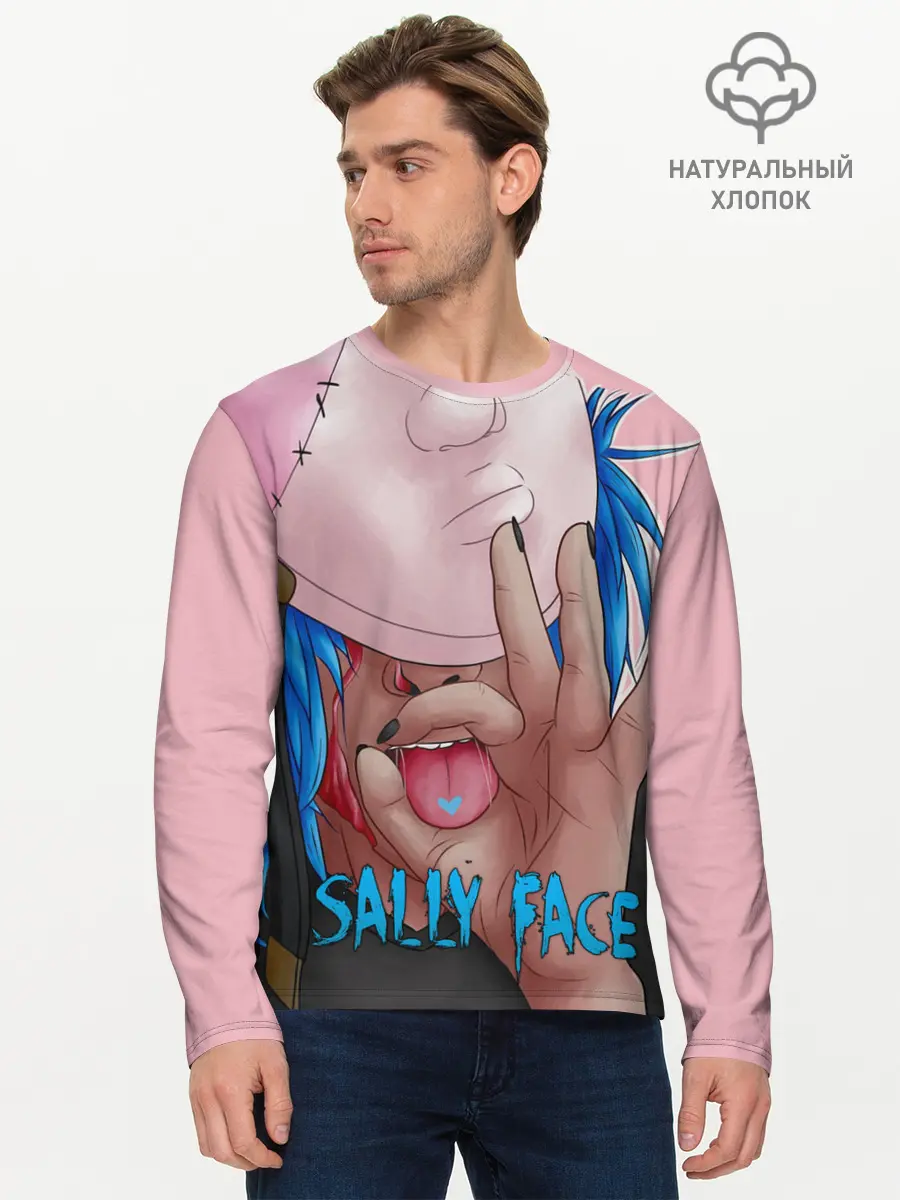 Мужской лонгслив базовый / Sally Face (P007_P004ooo1757203, P004ooo1757203)