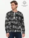 Мужской лонгслив базовый / Slipknot (P007_P004ooo1757247, P004ooo1757247)
