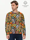 Мужской лонгслив базовый / Веселые собачки (P007_P004ooo1758407, P004ooo1758407)