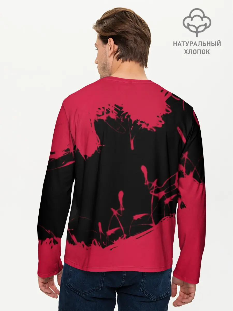 Мужской лонгслив базовый / CHICAGO BULLS (P007_P004ooo1758359, P004ooo1758359)