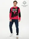 Мужской лонгслив базовый / CHICAGO BULLS (P007_P004ooo1758359, P004ooo1758359)