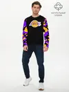 Мужской лонгслив базовый / LA LAKERS (P007_P004ooo1758509, P004ooo1758509)