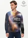 Мужской лонгслив базовый / Memes Nation (P007_P004ooo1758157, P004ooo1758157)