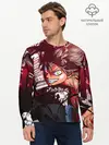 Мужской лонгслив базовый / Брутальный арт Асты (P007_P004ooo1761523, P004ooo1761523)