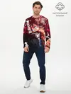 Мужской лонгслив базовый / Брутальный арт Асты (P007_P004ooo1761523, P004ooo1761523)