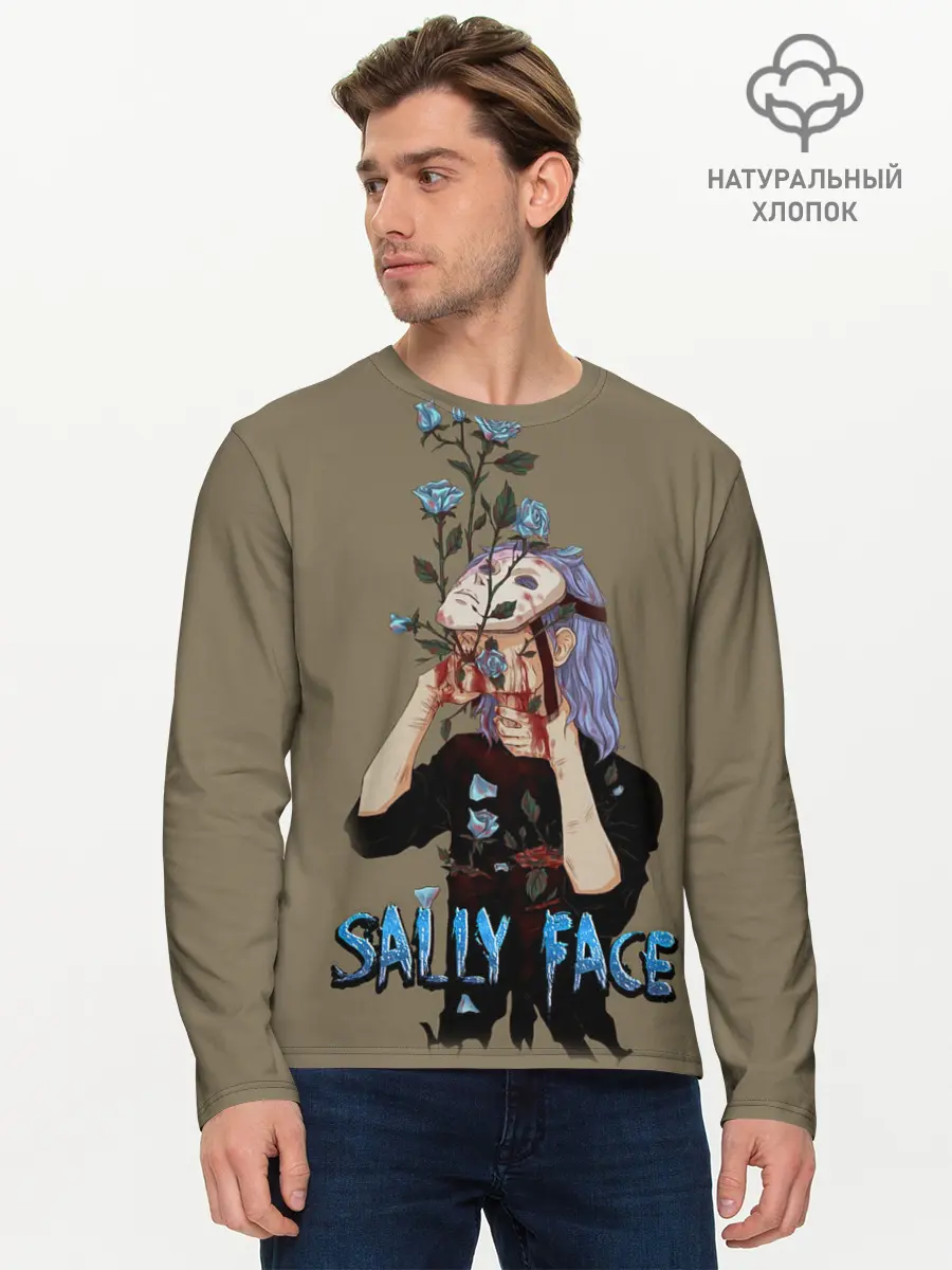 Мужской лонгслив базовый / Sally Face (P007_P004ooo1759231, P004ooo1759231)