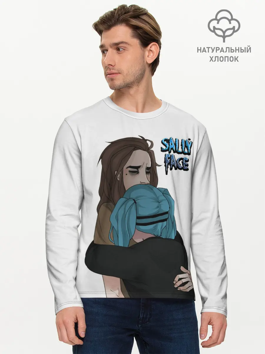 Мужской лонгслив базовый / Sally Face (P007_P004ooo1759233, P004ooo1759233)