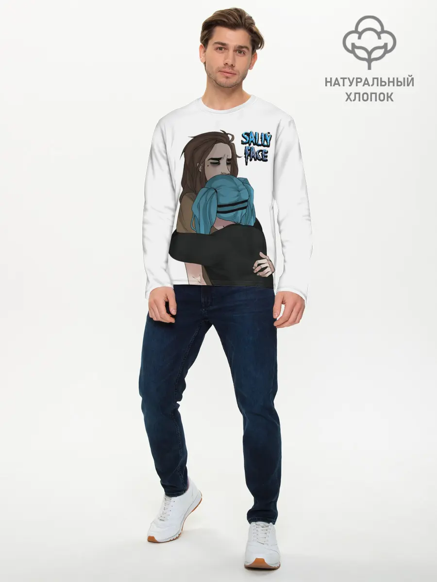 Мужской лонгслив базовый / Sally Face (P007_P004ooo1759233, P004ooo1759233)
