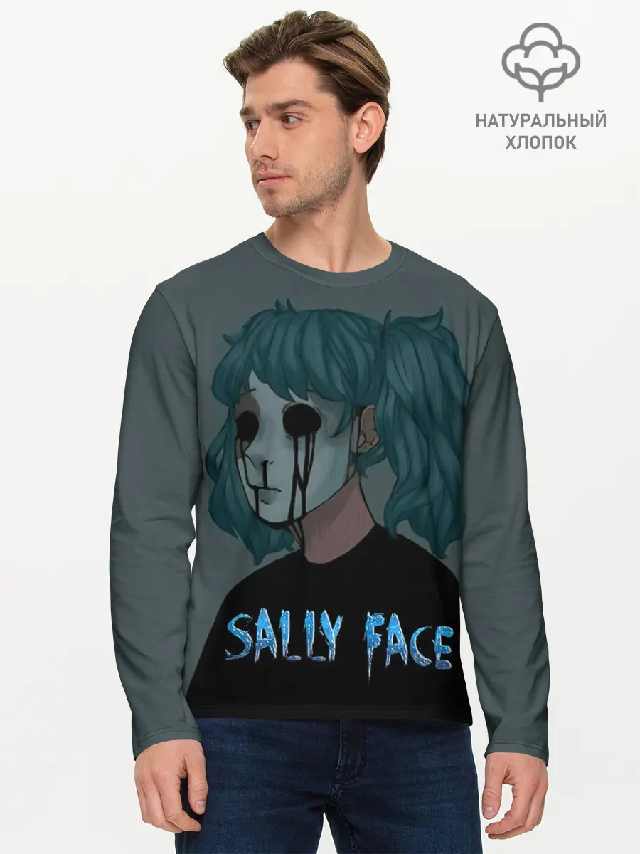 Мужской лонгслив базовый / Sally Face (P007_P004ooo1759245, P004ooo1759245)