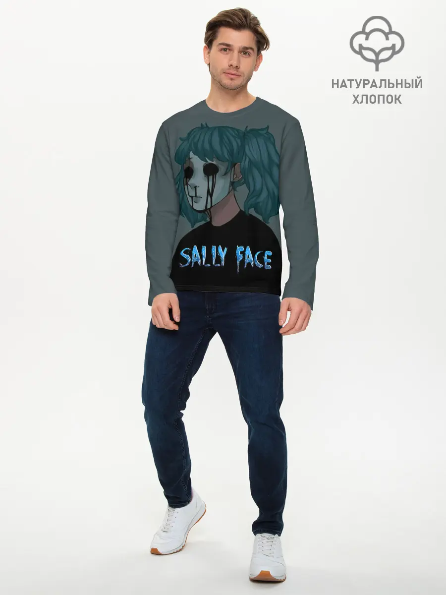 Мужской лонгслив базовый / Sally Face (P007_P004ooo1759245, P004ooo1759245)