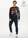 Мужской лонгслив базовый / AC/DC (P007_P004ooo1759283, P004ooo1759283)