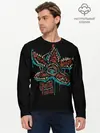 Мужской лонгслив базовый / Очень странные дела (P007_P004ooo1759791, P004ooo1759791)