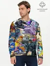 Мужской лонгслив базовый / Super Smash Bros ultimate (P007_P004ooo1762787, P004ooo1762787)
