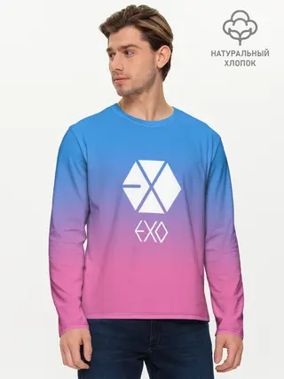 Мужской лонгслив базовый / EXO (P007_P004ooo1761925, P004ooo1761925)
