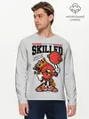 Мужской лонгслив базовый / Skilled and lucky (P007_P004ooo1762237, P004ooo1762237)