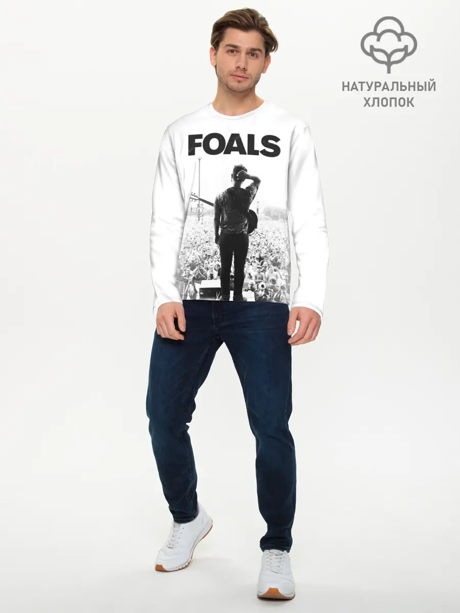 Мужской лонгслив базовый / Foals (P007_P004ooo1764571, P004ooo1764571)